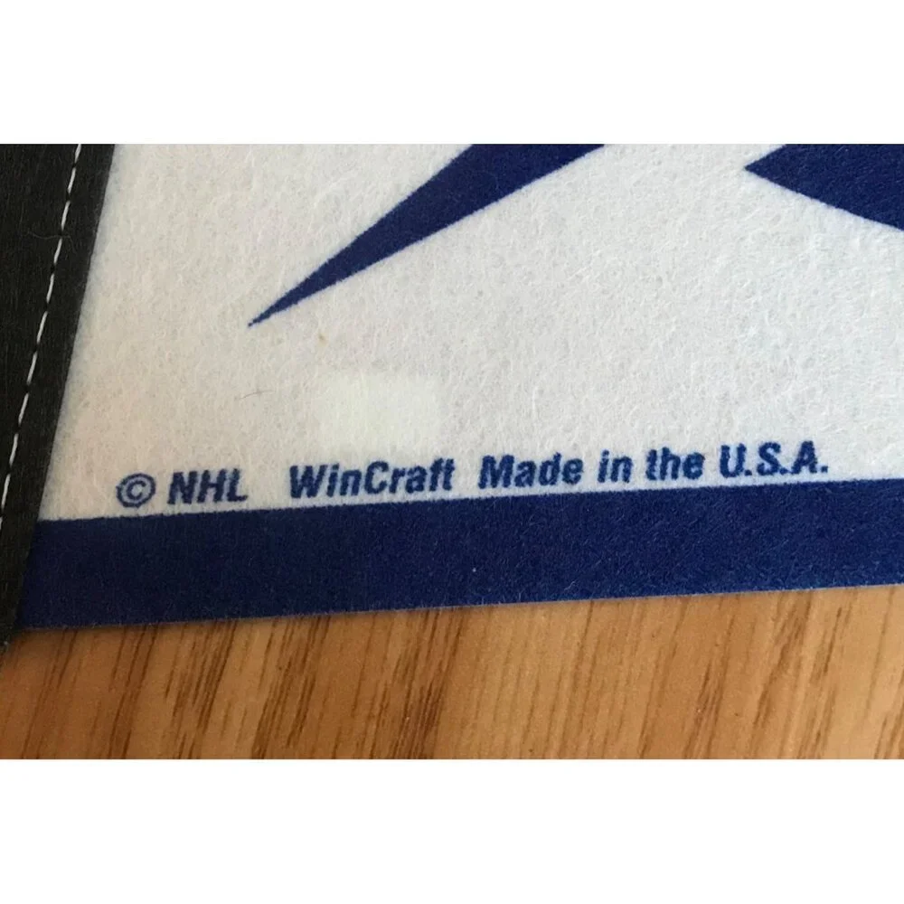 Tampa Bay Lightning Pennant NHL WinCraft Felt 12" X 30" - Picture 4 of 8